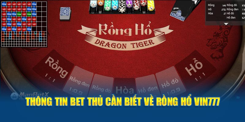 Giới thiệu tựa game rồng hổ Vin777